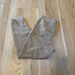 Aritzia cotton elastic pants